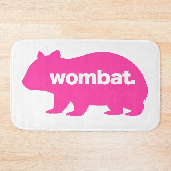 Item preview, Pink Wombat Silhouette  designed and sold by pUNKnown.