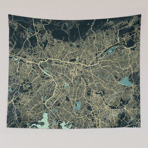 Item preview, Sao Paulo City Map of Brazil - Summer designed and sold by deMAP.