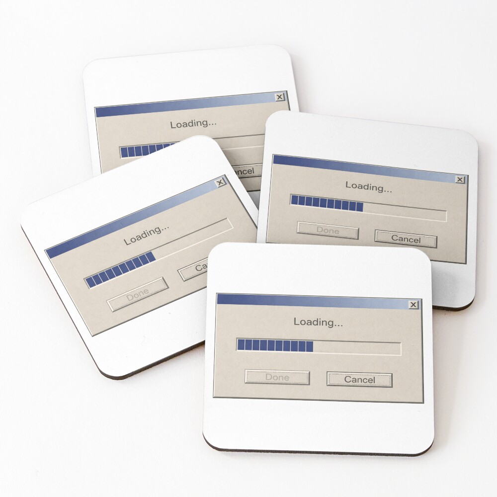 Item preview, Coasters (Set of 4) designed and sold by Loading----.
