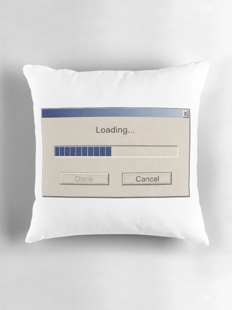 Thumbnail 3 of 4, Pillow, Loading... designed and sold by Loading----.