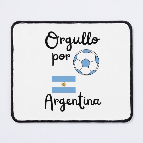 Item preview, Proud Argentina fan soccer football design designed and sold by Tienda-Vane.