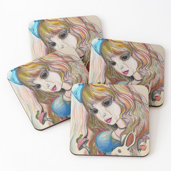 Item preview, Alice and the Mushrooms designed and sold by BlindEye1.
