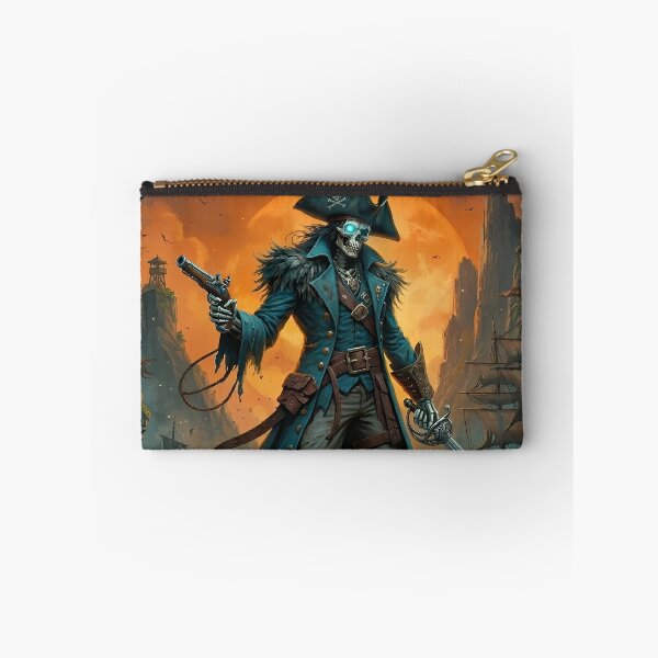 Item preview, Ghost Pirate Captain - Undead Fantasy Art designed and sold by Lucid Dream Pixel.