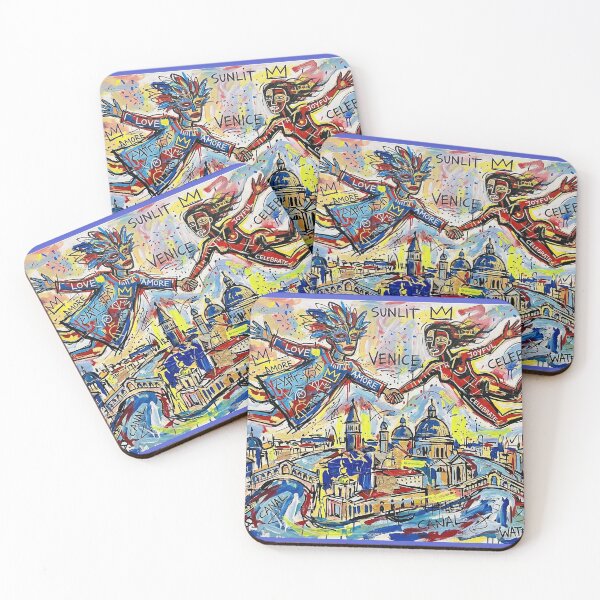 Item preview, Masked lovers in Venice. designed and sold by Natalia-Vlad.
