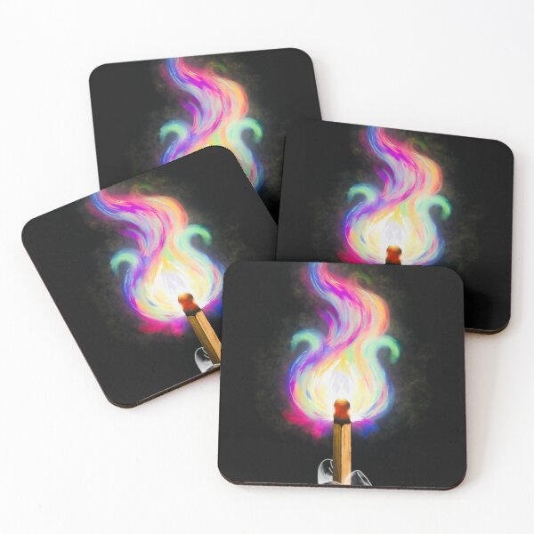 Item preview, Colorful Holy Spirit Fire  designed and sold by Amazink Creations.