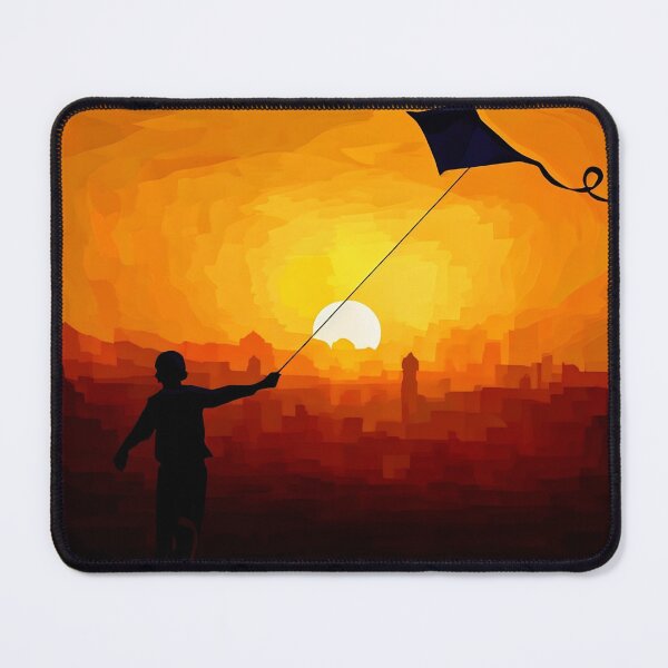 Item preview, Kite Flying at Sunset designed and sold by tomorrowsart.