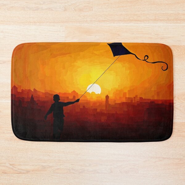 Item preview, Kite Flying at Sunset designed and sold by tomorrowsart.
