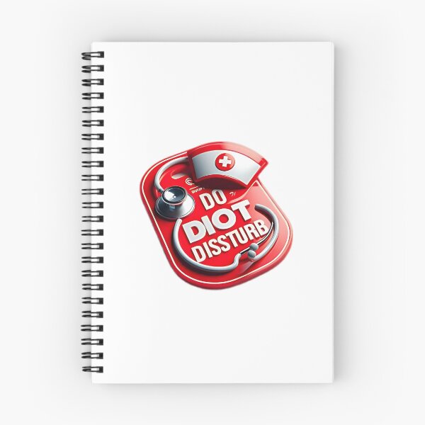 Item preview, Funny Night Shift Nurse Do Not Disturb Sticker designed and sold by JobVibeStudio.