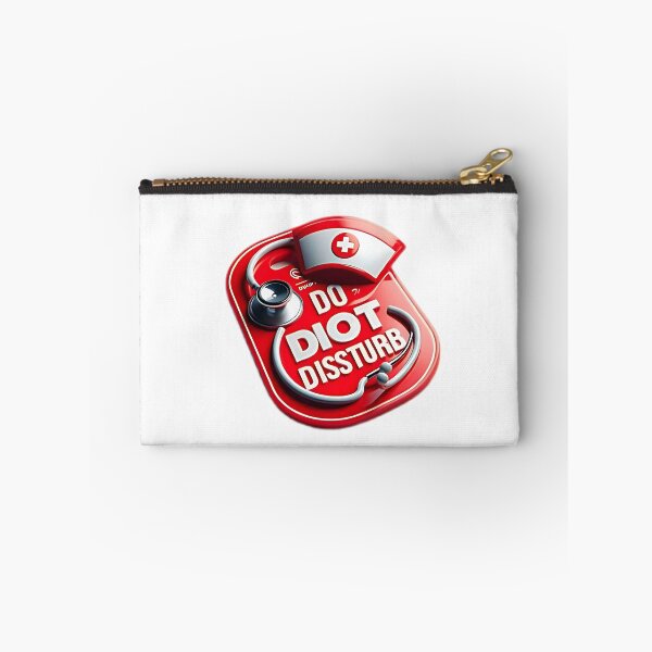 Item preview, Funny Night Shift Nurse Do Not Disturb Sticker designed and sold by JobVibeStudio.