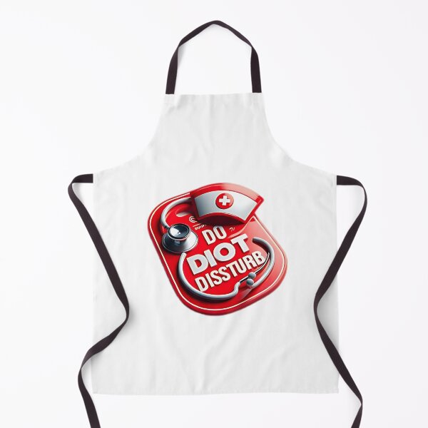 Item preview, Funny Night Shift Nurse Do Not Disturb Sticker designed and sold by JobVibeStudio.