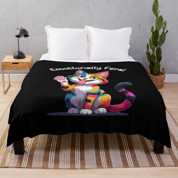 Item preview, Emotionally Feral Cat Lover designed and sold by Silaris Designs.