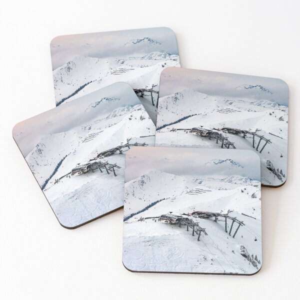 Item preview, Snowy Mountain with Ski Lift designed and sold by ChrisFotop.