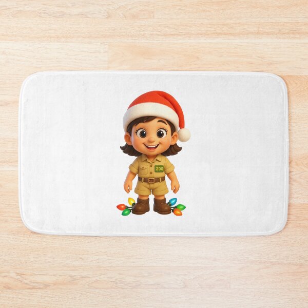 Item preview, Christmas Zookeeper Girl  designed and sold by Sillytoe.
