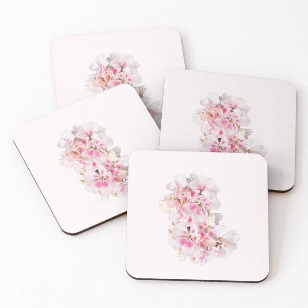 Item preview, Soft Pink Geranium – Blush Botanical Beauty designed and sold by jglobal360.