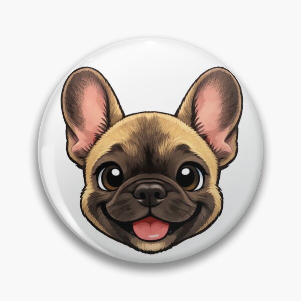Item preview, Cute Frenchie Face Pattern | French Bulldog Lover Design designed and sold by Mon Petit Frenchie.