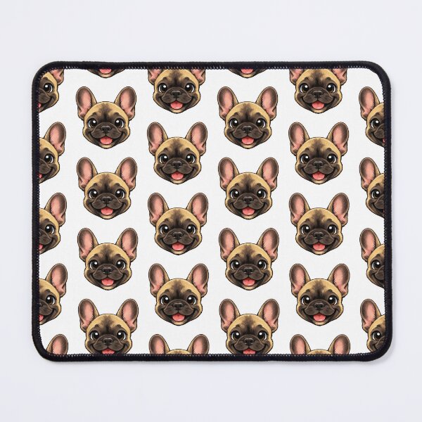 Item preview, Cute Frenchie Face Pattern | French Bulldog Lover Design designed and sold by Mon Petit Frenchie.