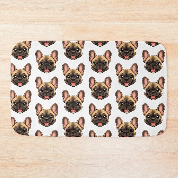 Item preview, Cute Frenchie Face Pattern | French Bulldog Lover Design designed and sold by Mon Petit Frenchie.