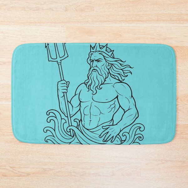 Item preview, POSEIDON-God of war, thunder & the sky! designed and sold by FLOWERDREAMER.
