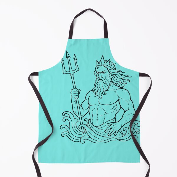 Item preview, POSEIDON-God of war, thunder & the sky! designed and sold by FLOWERDREAMER.
