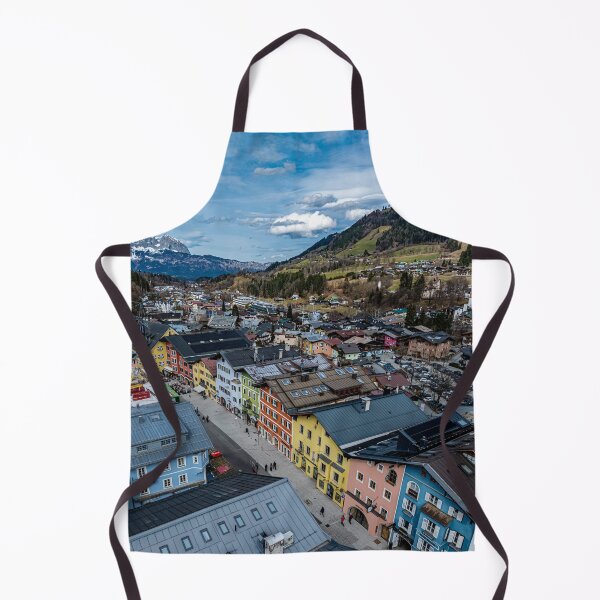 Item preview, Colorful Village in Bavarian Alps designed and sold by ChrisFotop.