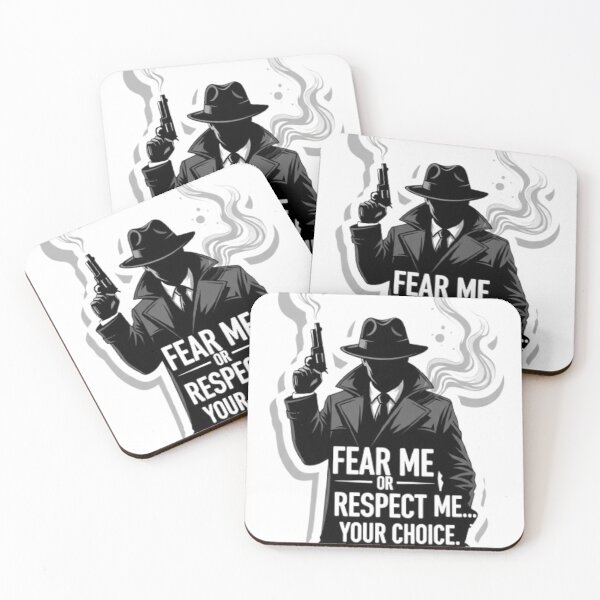 Item preview, Gangster Quote Sticker designed and sold by Mojbin.