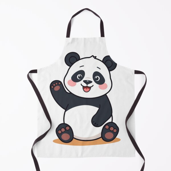 Item preview, Cute panda wave designed and sold by JosueShop101.