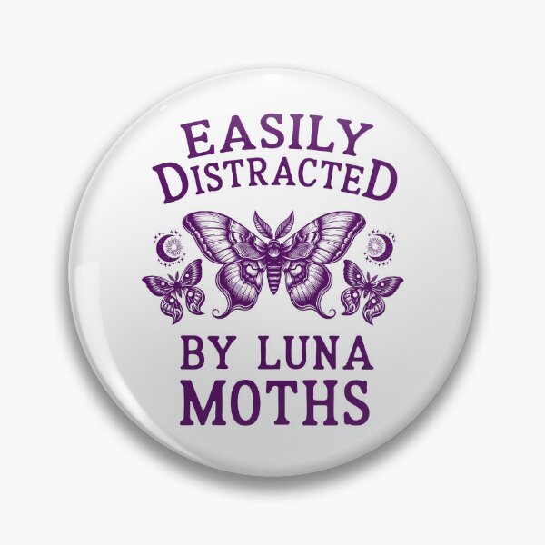 Item preview, Easily Distracted by Moths Dark Academia Gothic Vintage Art designed and sold by Dmetalx Art Apparel.