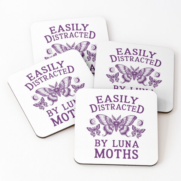 Item preview, Easily Distracted by Moths Dark Academia Gothic Vintage Art designed and sold by Dmetalx Art Apparel.