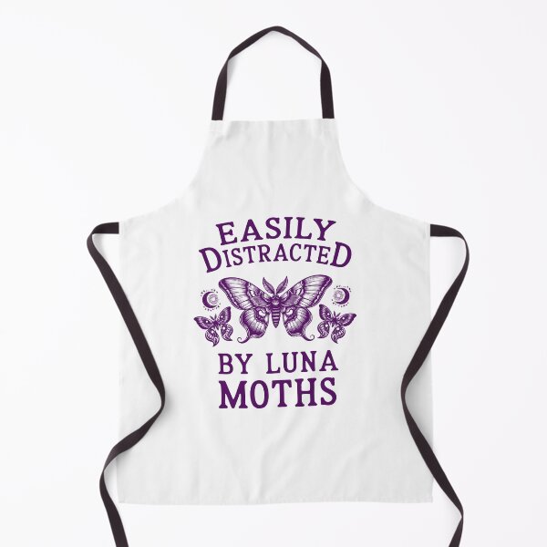 Item preview, Easily Distracted by Moths Dark Academia Gothic Vintage Art designed and sold by Dmetalx Art Apparel.