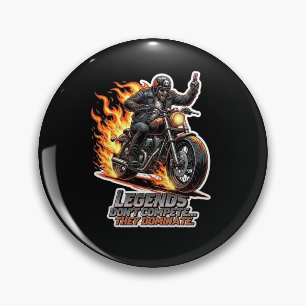 Item preview, Biker Fire Motorcycle Sticker designed and sold by Mojbin.