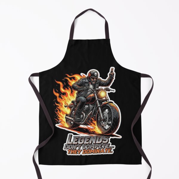 Item preview, Biker Fire Motorcycle Sticker designed and sold by Mojbin.
