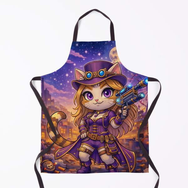 Item preview, Cait Night – Steampunk Night Huntress designed and sold by Lunatik Cat.