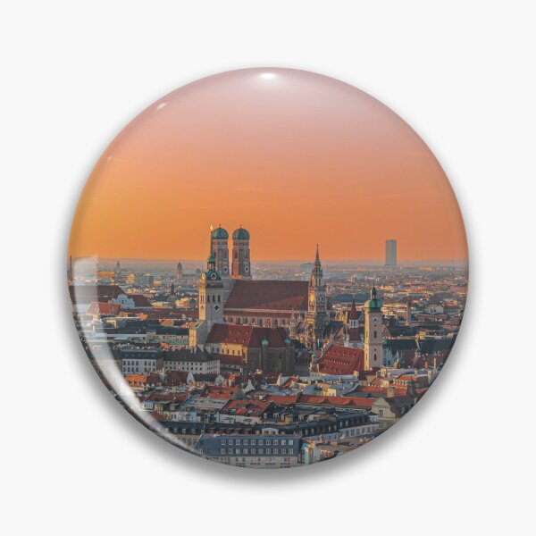 Item preview, Munich Cityscape at Sunset designed and sold by ChrisFotop.