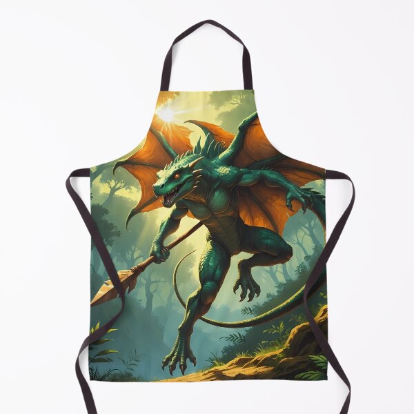 Item preview, Lizardman Fighter - Reptilian Fantasy Art designed and sold by Lucid Dream Pixel.