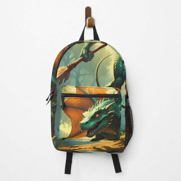 Item preview, Lizardman Fighter - Reptilian Fantasy Art designed and sold by Lucid Dream Pixel.