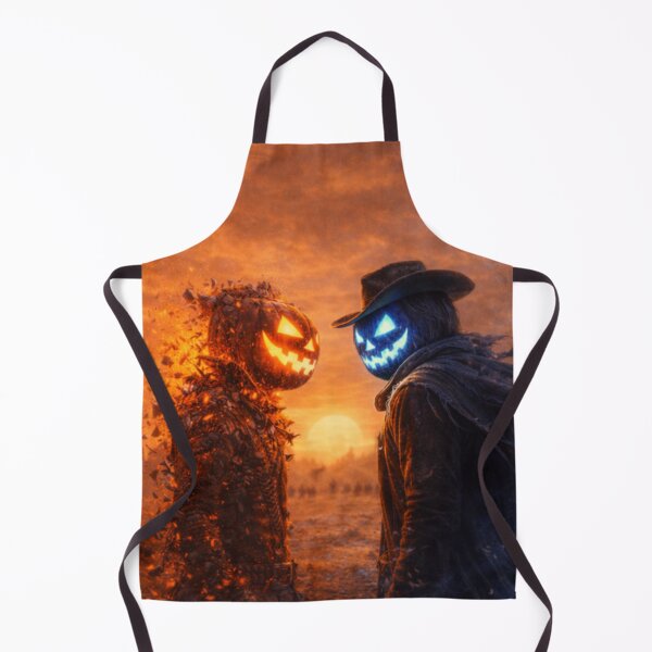 Item preview, Headless Horseman Ash & Frost – Fire and Ice Western Art designed and sold by TheHorsemanRidesAgain.