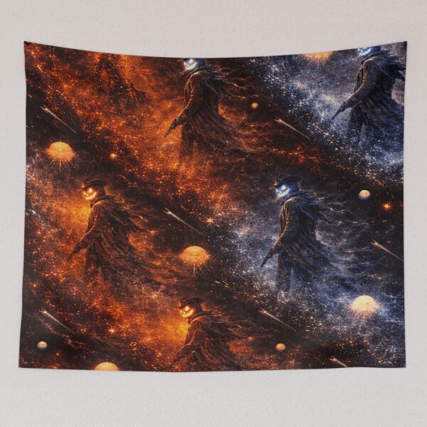 Item preview, Headless Horseman Ash & Frost – Fire and Ice Western Art designed and sold by TheHorsemanRidesAgain.