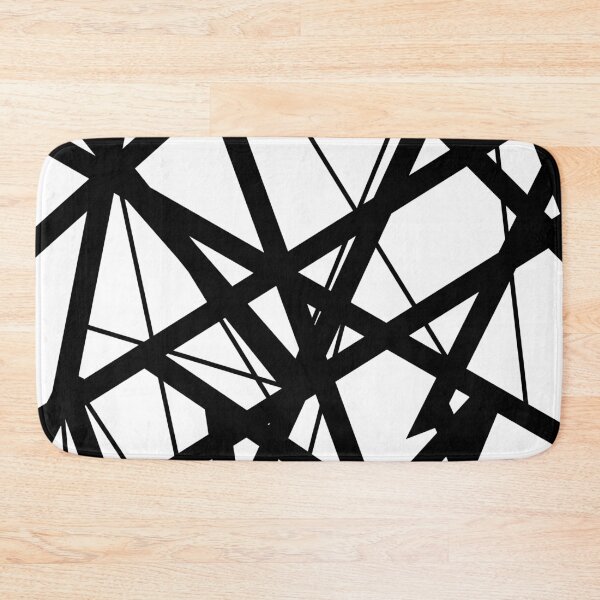 Item preview, EVH: authentic Black & White Stripes design (pure white) designed and sold by leAnomis.