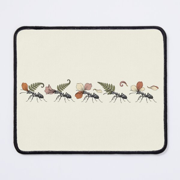 Item preview, Leafcutter Ants Carrying Fern and Petals designed and sold by BirdsnStuff.