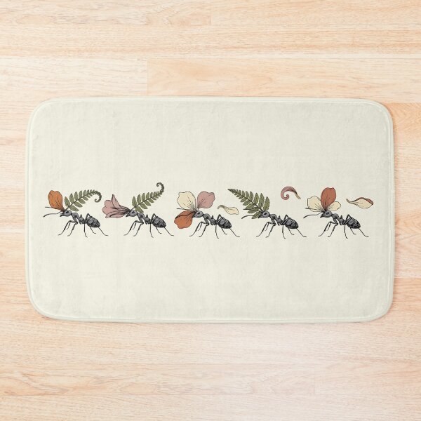 Item preview, Leafcutter Ants Carrying Fern and Petals designed and sold by BirdsnStuff.