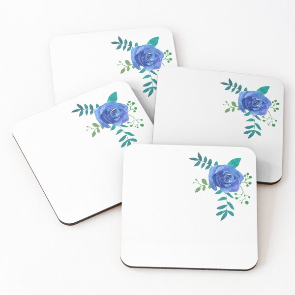 Item preview, Watercolor Blue Rose designed and sold by Rin_Art.