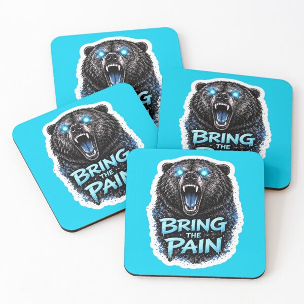 Item preview, Fierce Looking Bear Bring The Pain  designed and sold by victorycity1997.