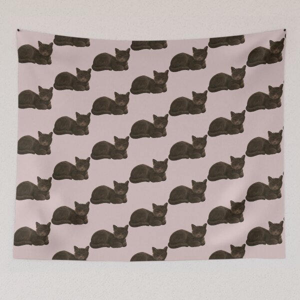 Item preview, Cute Brown Cat Sleeping designed and sold by Spring Things.