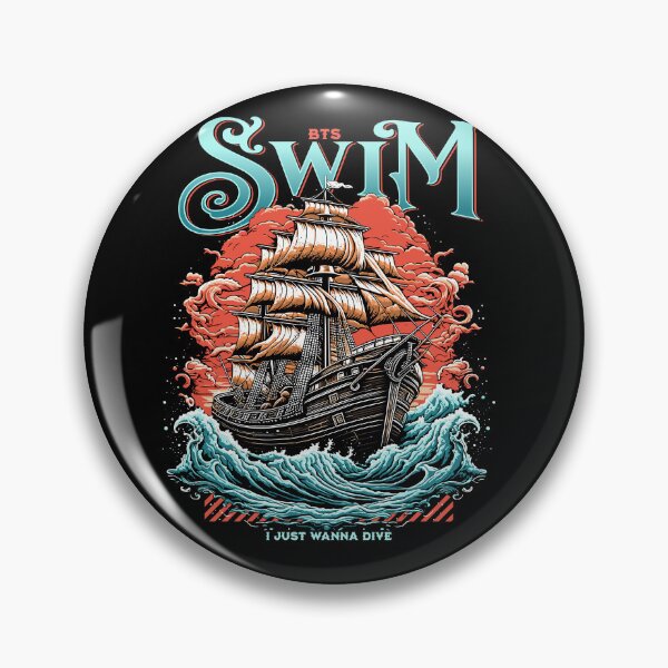 Item preview, Ship BTS Swim arirang designed and sold by Morcawork.