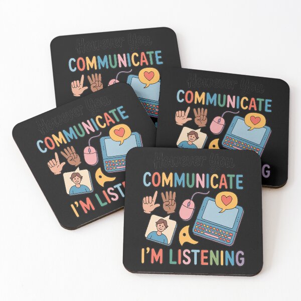 Item preview, However You Communication I'm Listening Speech Therapist SLP designed and sold by kakashinn.