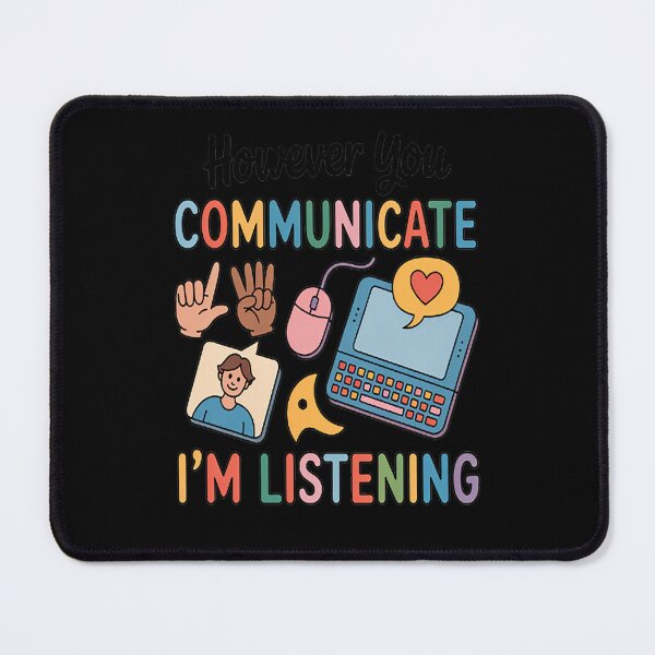 Item preview, However You Communication I'm Listening Speech Therapist SLP designed and sold by kakashinn.