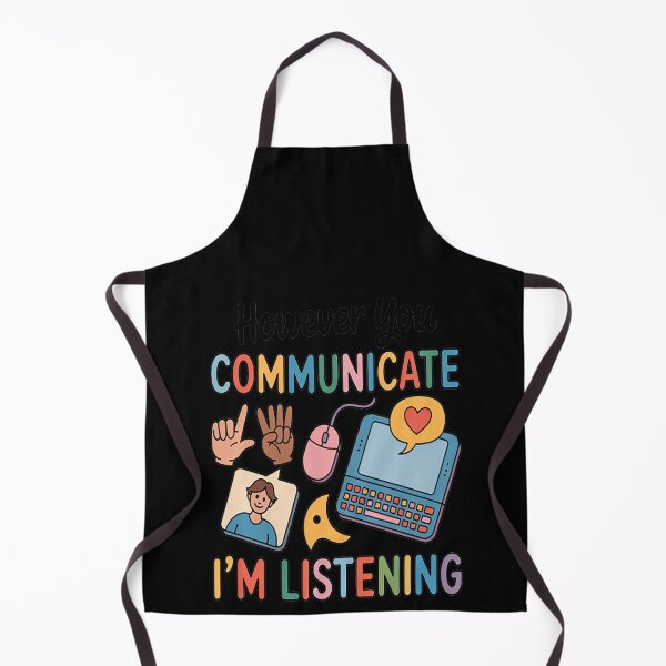 Item preview, However You Communication I'm Listening Speech Therapist SLP designed and sold by kakashinn.