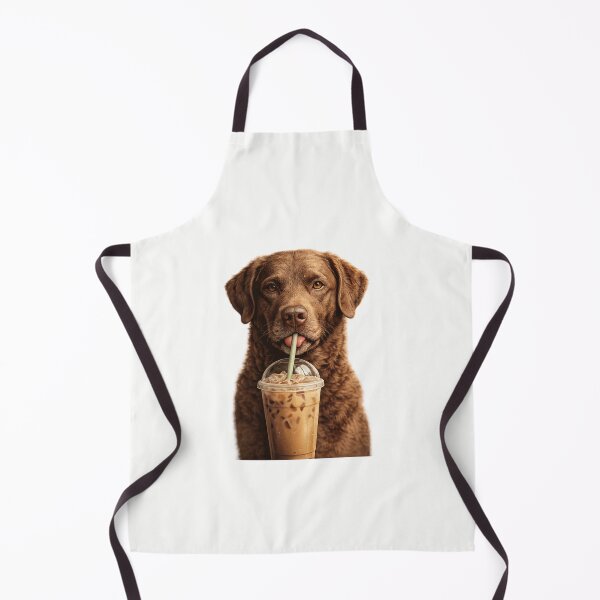 Item preview, Chesapeake Bay Retriever Drink Iced Coffee Lover Funny Dog designed and sold by first-shirt ⭐ ⭐ ⭐ ⭐ ⭐.