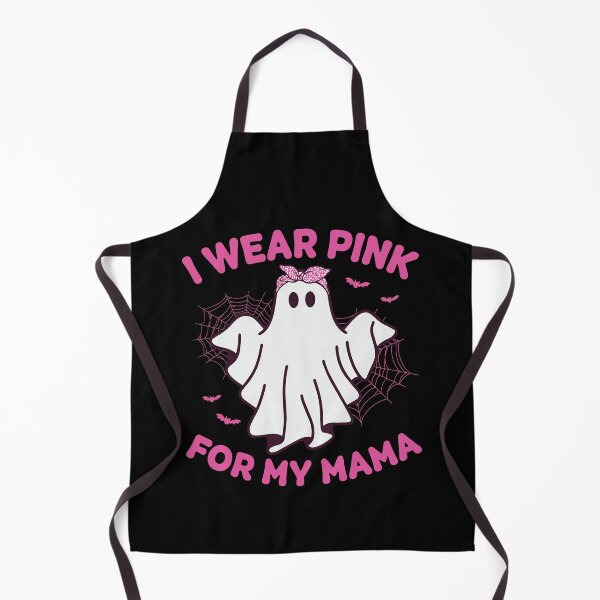 Item preview, Breast Cancer Halloween Pink Ghost Mama designed and sold by KroghDs.