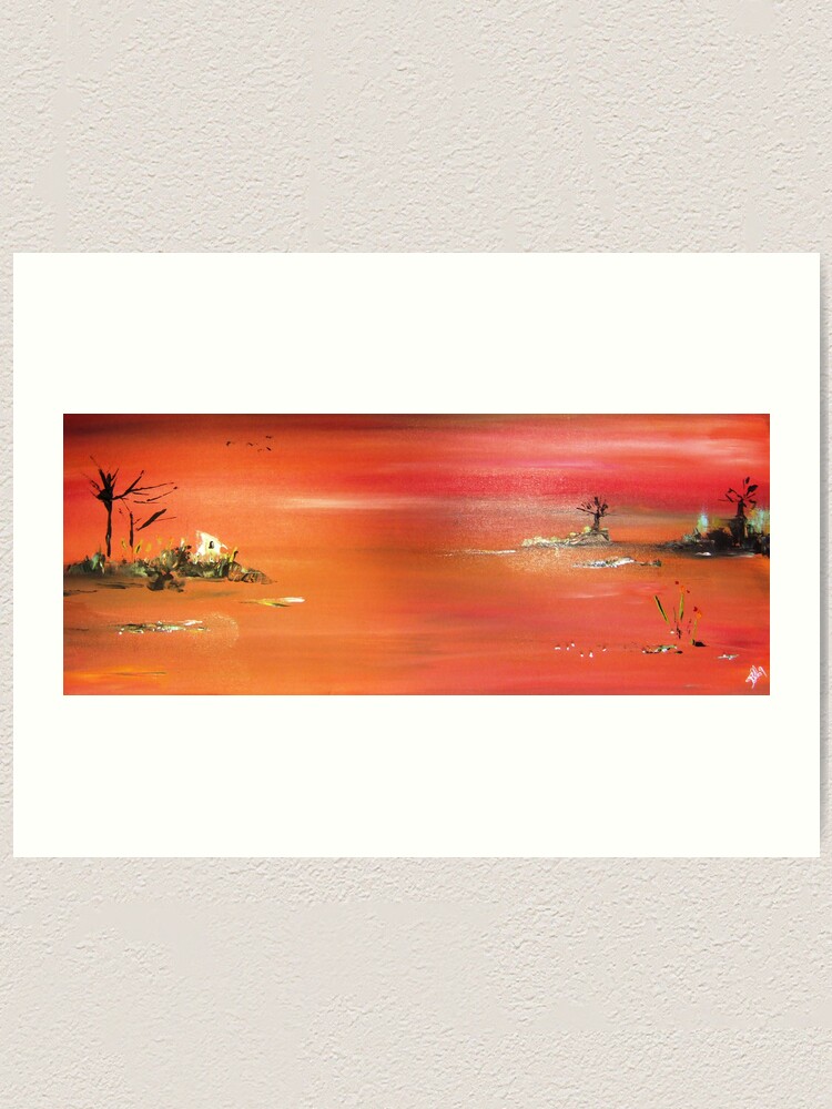 Alternate view of Islands Art Print